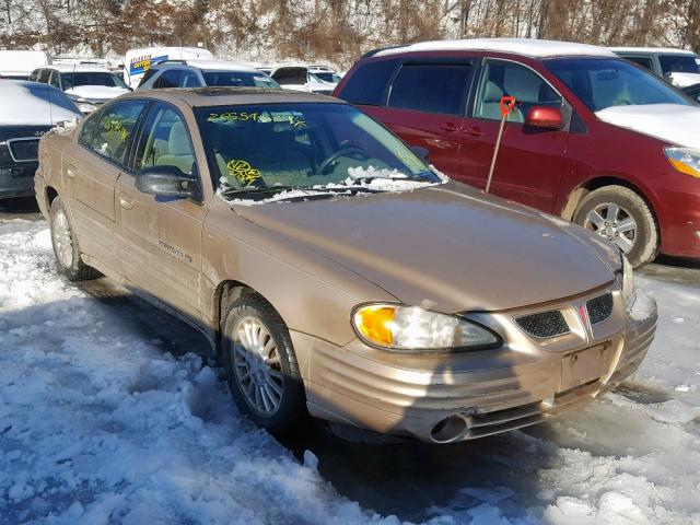 1G2NF52T6YC549550 - 2000 PONTIAC GRAND AM S GOLD photo 1