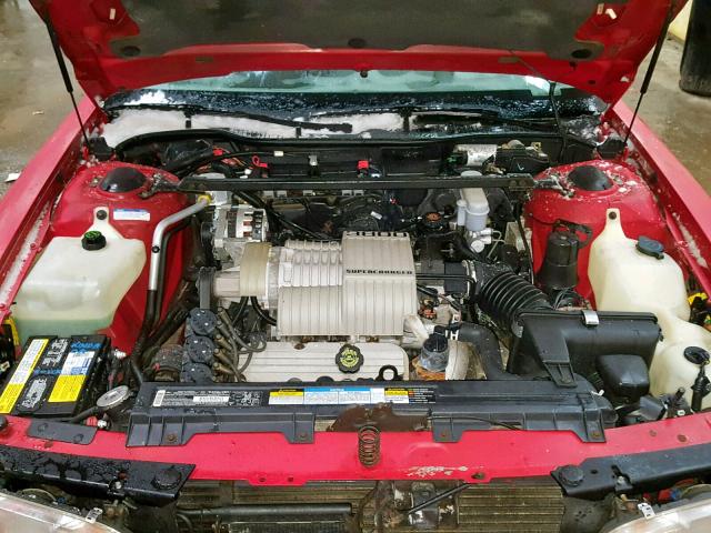 1G2HZ5217R4246517 - 1994 PONTIAC BONNEVILLE RED photo 7