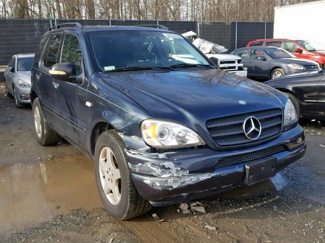 4JGAB54E4XA056542 - 1999 MERCEDES-BENZ ML 320 BLACK photo 1