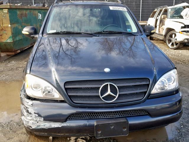 4JGAB54E4XA056542 - 1999 MERCEDES-BENZ ML 320 BLACK photo 9