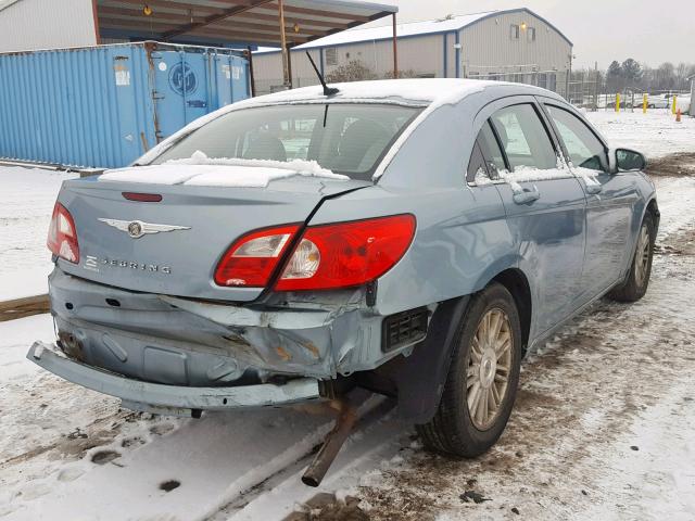 1C3LC56J88N293862 - 2008 CHRYSLER SEBRING TO BLUE photo 4