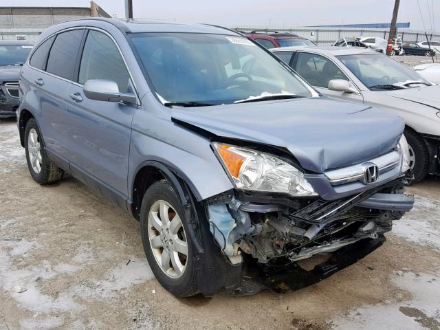 JHLRE487X9C014746 - 2009 HONDA CR-V EXL BLUE photo 1