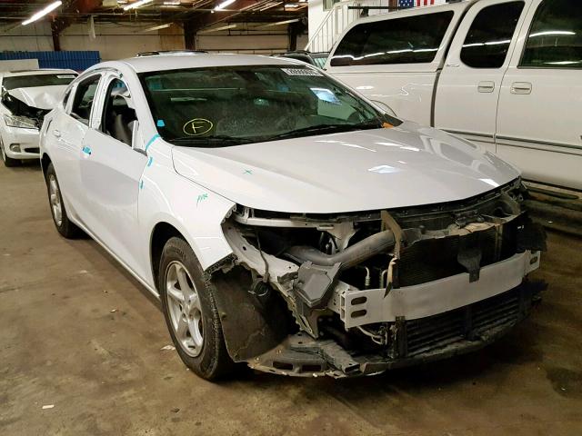 1G1ZC5STXGF216098 - 2016 CHEVROLET MALIBU LS WHITE photo 1