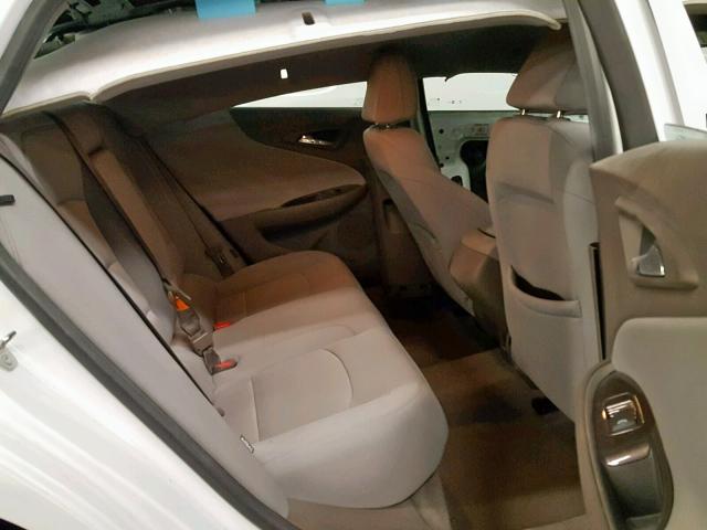 1G1ZC5STXGF216098 - 2016 CHEVROLET MALIBU LS WHITE photo 6