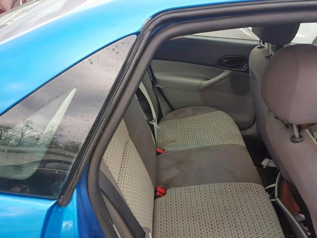 1FAFP34N57W309991 - 2007 FORD FOCUS ZX4 BLUE photo 6