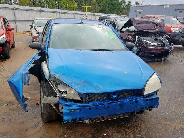 1FAFP34N57W309991 - 2007 FORD FOCUS ZX4 BLUE photo 7