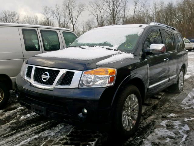 5N1AA0NE3FN622847 - 2015 NISSAN ARMADA PLA BLACK photo 2