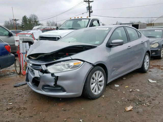 1C3CDFDH0FD151415 - 2015 DODGE DART SE AE GRAY photo 2