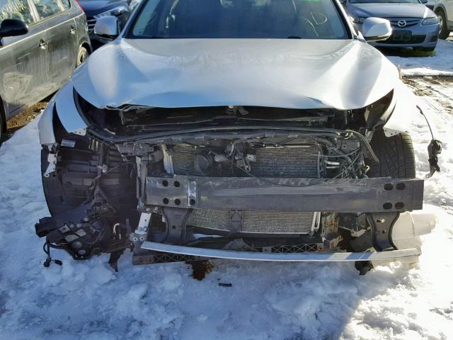 JN1BV7AR0EM681263 - 2014 INFINITI Q50 BASE SILVER photo 9