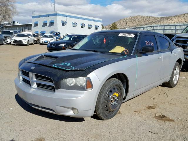 2B3KK33V19H589436 - 2009 DODGE CHARGER SX SILVER photo 2