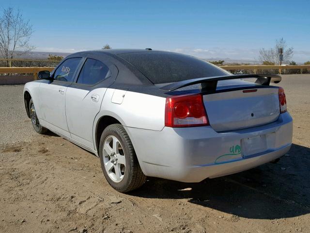 2B3KK33V19H589436 - 2009 DODGE CHARGER SX SILVER photo 3