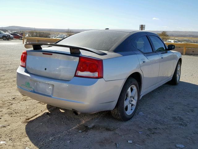 2B3KK33V19H589436 - 2009 DODGE CHARGER SX SILVER photo 4