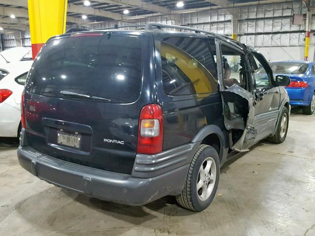 1GMDX03E91D207402 - 2001 PONTIAC MONTANA BLACK photo 4