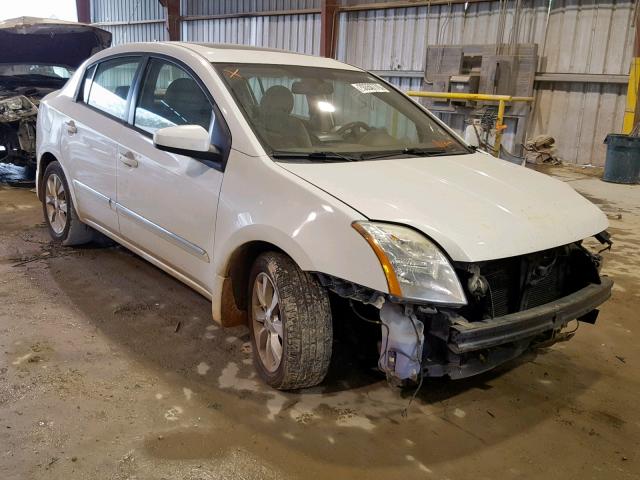 3N1AB6APXAL648997 - 2010 NISSAN SENTRA 2.0 WHITE photo 1