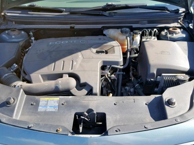 1G1ZG57B594204105 - 2009 CHEVROLET MALIBU LS TURQUOISE photo 7