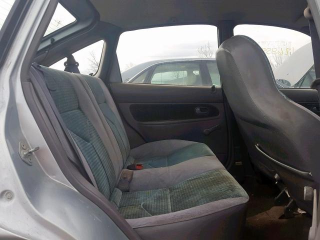 KNJLT06H7T6183803 - 1996 FORD ASPIRE SILVER photo 6