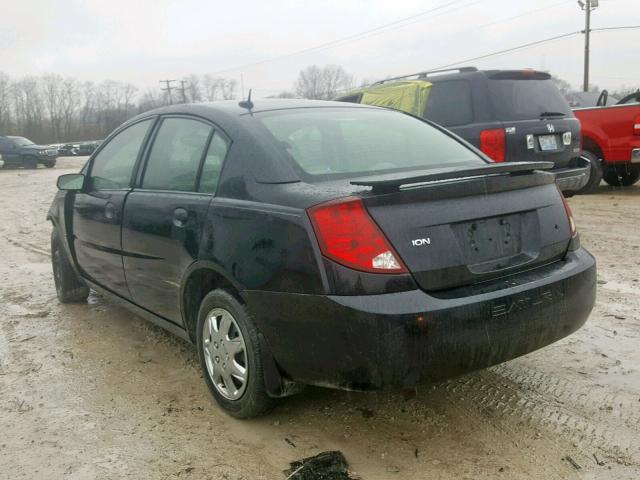 1G8AJ55F37Z105577 - 2007 SATURN ION LEVEL BLACK photo 3
