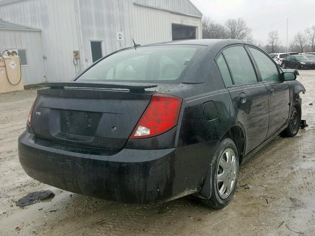 1G8AJ55F37Z105577 - 2007 SATURN ION LEVEL BLACK photo 4