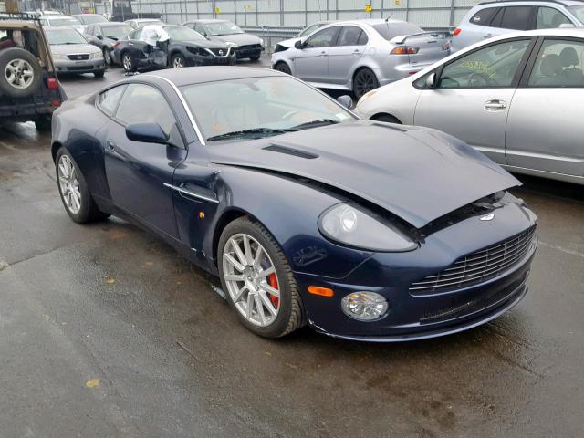 SCFAC24385B501646 - 2005 ASTON MARTIN VANQUISH S BLUE photo 1