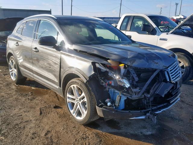 5LMCJ3D98HUL16232 - 2017 LINCOLN MKC RESERV GRAY photo 1