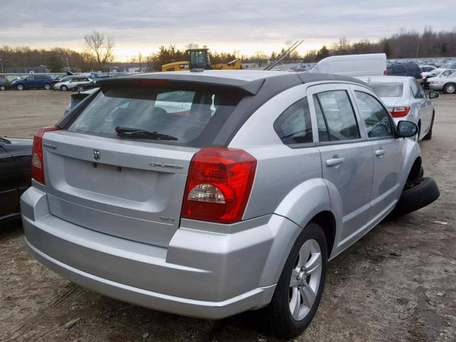 1B3CB4HAXAD651532 - 2010 DODGE CALIBER SX SILVER photo 4