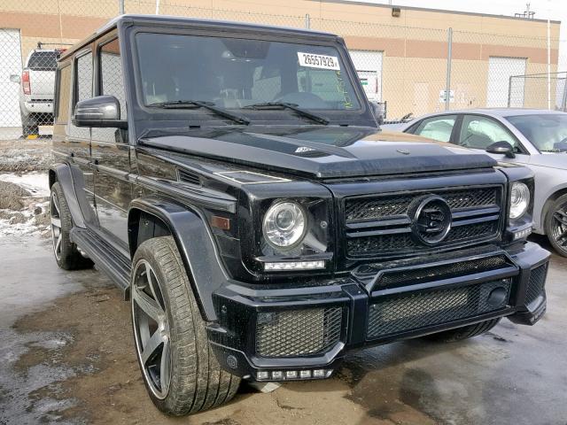 WDCYC7FF6GX261594 - 2016 MERCEDES-BENZ G 65 AMG BLACK photo 1