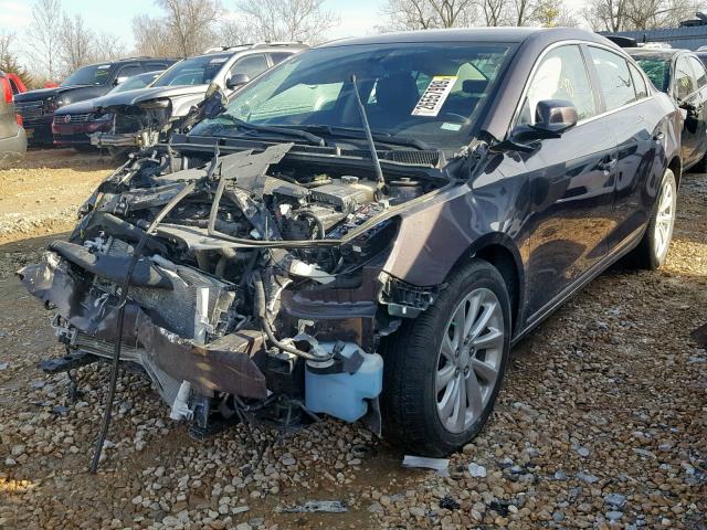 1G4GB5G38EF191849 - 2014 BUICK LACROSSE GRAY photo 2