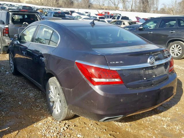 1G4GB5G38EF191849 - 2014 BUICK LACROSSE GRAY photo 3