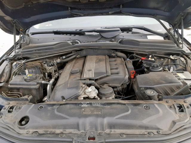 WBANA535X4B853147 - 2004 BMW 525 I BLUE photo 7