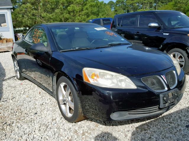 1G2ZH361X74173534 - 2007 PONTIAC G6 GT BLACK photo 1