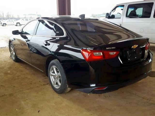 1G1ZB5ST1GF224769 - 2016 CHEVROLET MALIBU LS შავი ფოტო 3