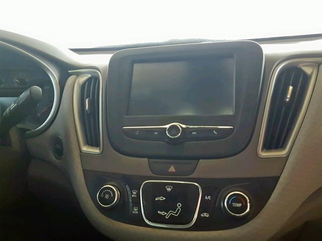 1G1ZB5ST1GF224769 - 2016 CHEVROLET MALIBU LS შავი ფოტო 9