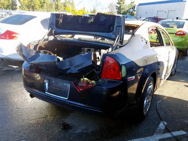 1G1ZC5EB5AF164714 - 2010 CHEVROLET MALIBU 1LT CHARCOAL photo 4