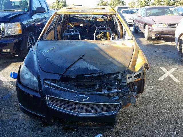 1G1ZC5EB5AF164714 - 2010 CHEVROLET MALIBU 1LT CHARCOAL photo 9