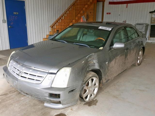 1G6DC67A950189199 - 2005 CADILLAC STS SILVER photo 2