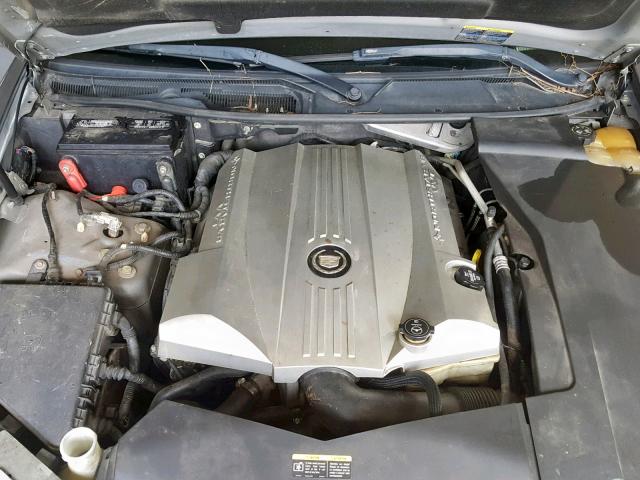 1G6DC67A950189199 - 2005 CADILLAC STS SILVER photo 7