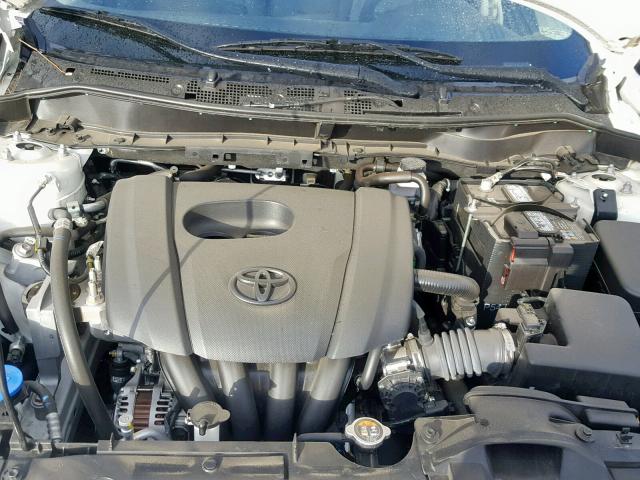 3MYDLBYV4HY172765 - 2017 TOYOTA YARIS IA WHITE photo 7