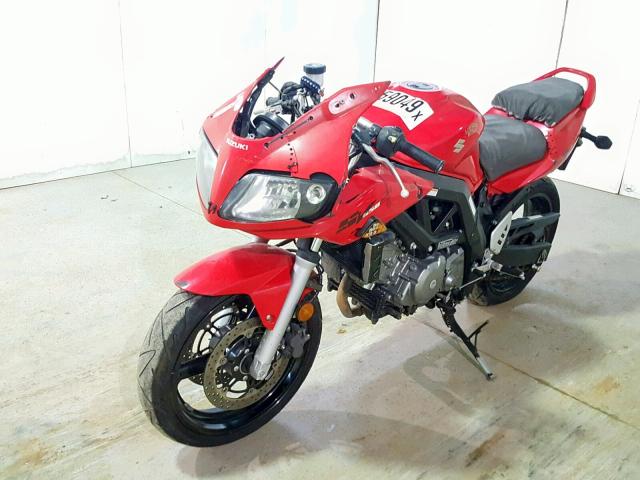 JS1VP53A962101029 - 2006 SUZUKI SV650 RED photo 2