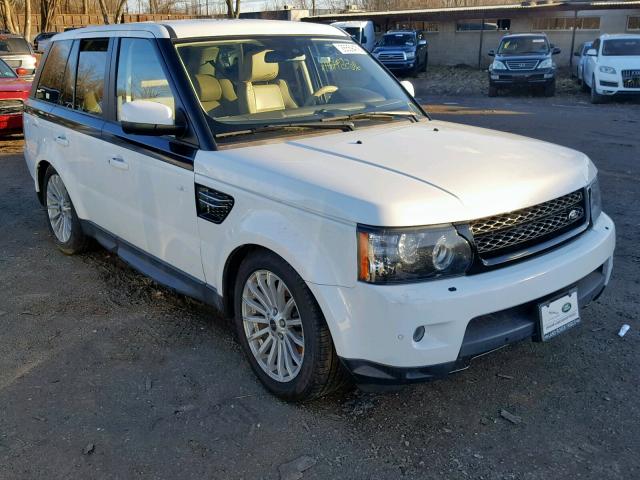 SALSF2D40DA766318 - 2013 LAND ROVER RANGE ROVE WHITE photo 1