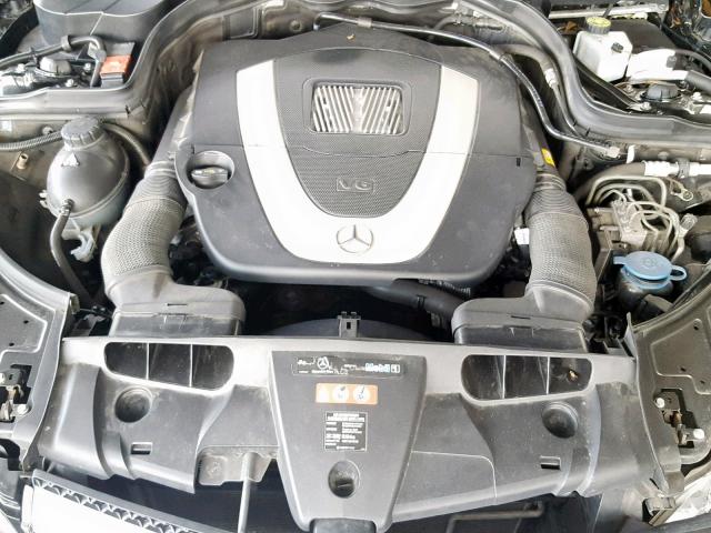 WDDKJ5GBXAF017189 - 2010 MERCEDES-BENZ E 350 BLACK photo 7