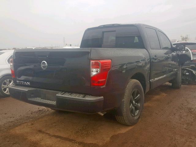 1N6AA1EK8JN529652 - 2018 NISSAN TITAN S BLACK photo 4