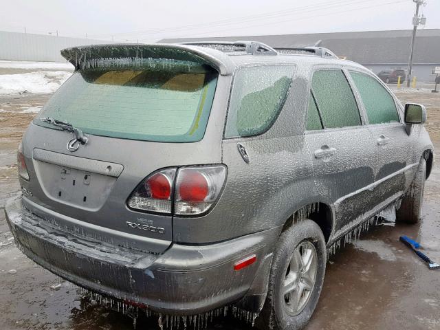 JTJHF10U520277804 - 2002 LEXUS RX 300 SILVER photo 4