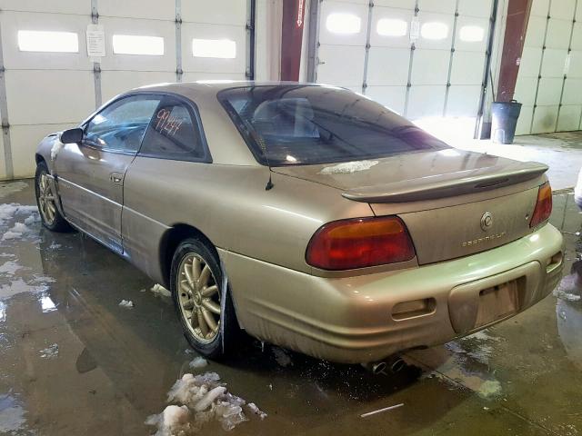 4C3AU52N3XE065858 - 1999 CHRYSLER SEBRING LX GOLD photo 3