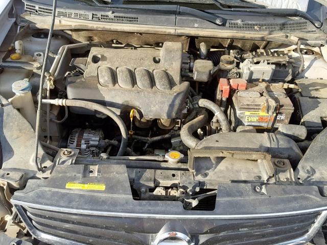 3N1AB6AP4AL726562 - 2010 NISSAN SENTRA 2.0 SILVER photo 7