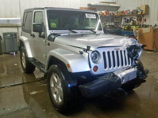 1J4FA541X8L622052 - 2008 JEEP WRANGLER S SILVER photo 1