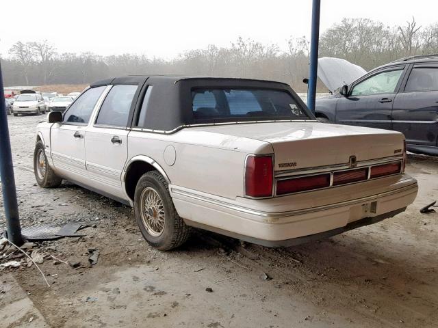 1LNLM82W1VY630650 - 1997 LINCOLN TOWN CAR S WHITE photo 3