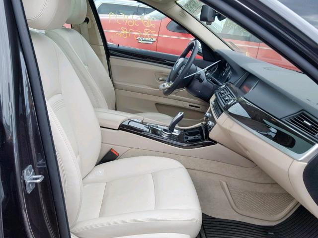 WBA5A7C54ED615098 - 2014 BMW 528 XI GRAY photo 5