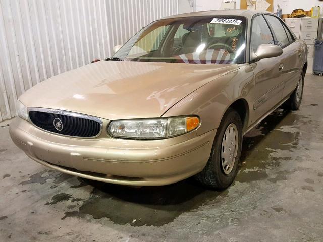 2G4WS52JX11168012 - 2001 BUICK CENTURY CU BEIGE photo 2