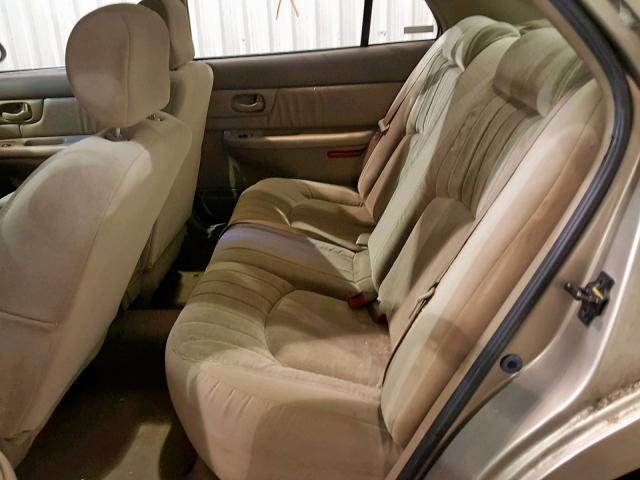 2G4WS52JX11168012 - 2001 BUICK CENTURY CU BEIGE photo 6