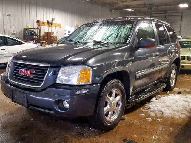 1GKDT13S452289847 - 2005 GMC ENVOY GRAY photo 2